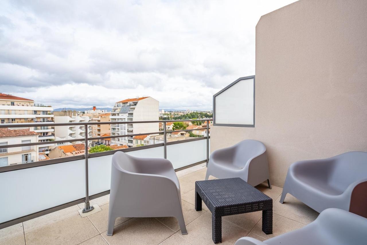 "Chez Marius" Appartement Avec Terrasse Pour 4 Personnes A Marsilia Exterior foto