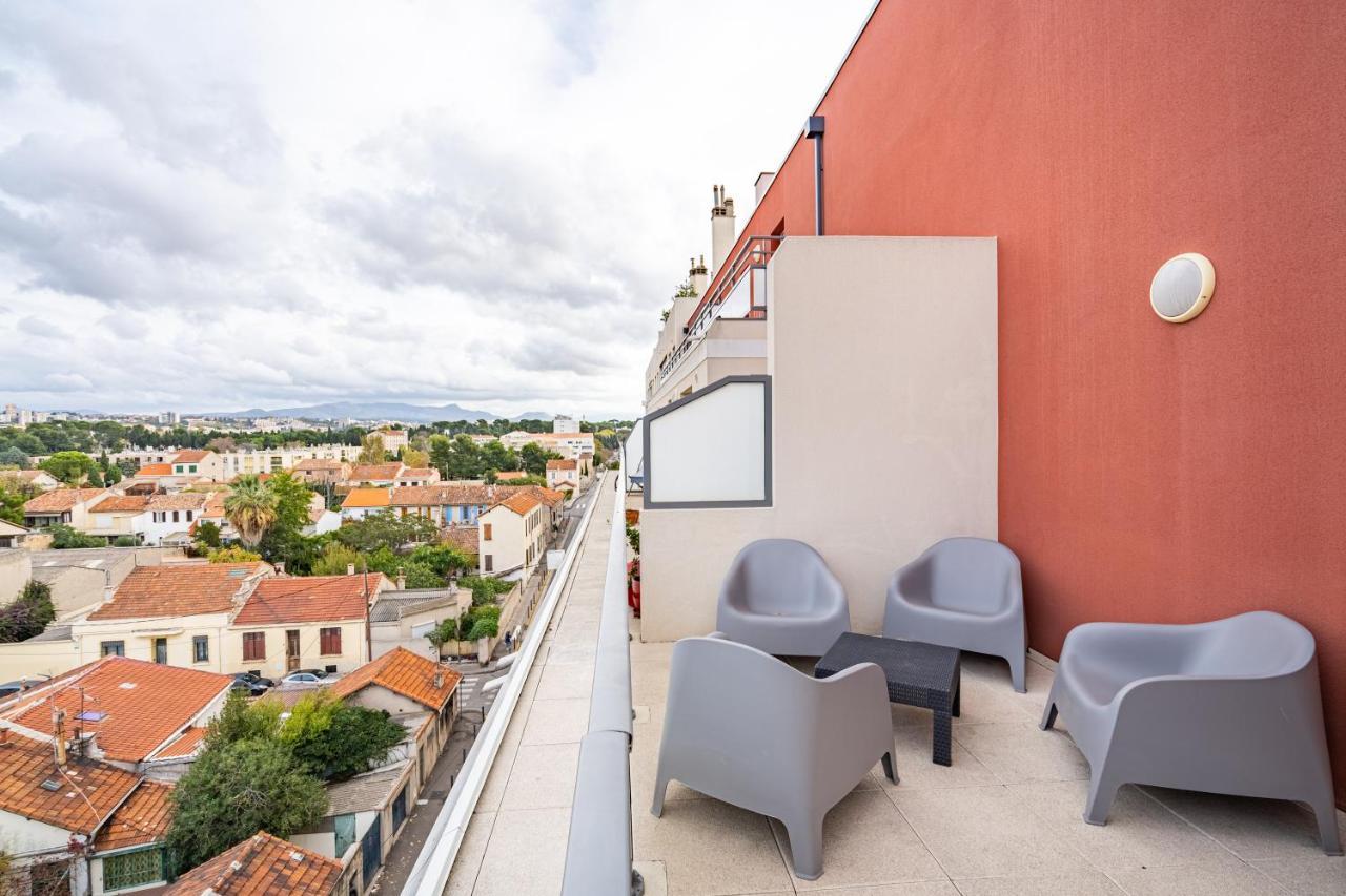 "Chez Marius" Appartement Avec Terrasse Pour 4 Personnes A Marsilia Exterior foto